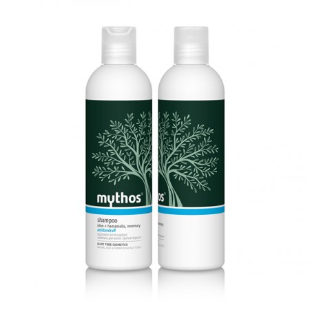 mythos 米索思 橄欖+金縷梅菁萃 頭皮調理洗髮精(去頭皮屑適用)