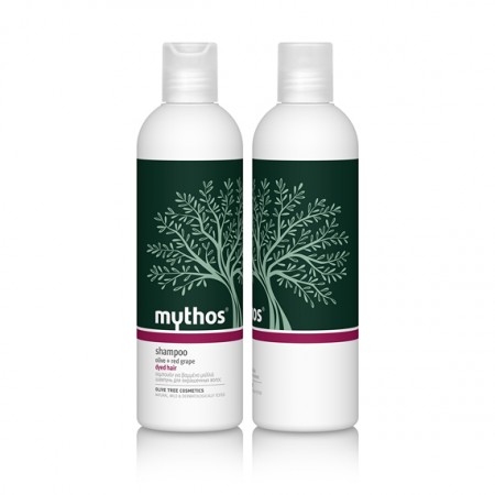 mythos 米索思 橄欖+ 紅葡萄菁萃 染燙修護 洗髮精 (燙染髮質適用)